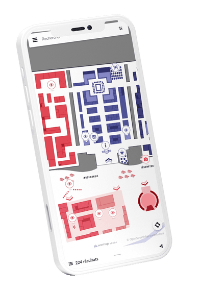 computer with our professionnal tool for map making